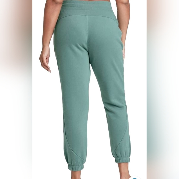 Women's Fleece Joggers 28" - All in Motion, Jade - L - Picture 4 of 6